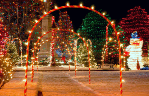 Christmas Town at the Tree Farm